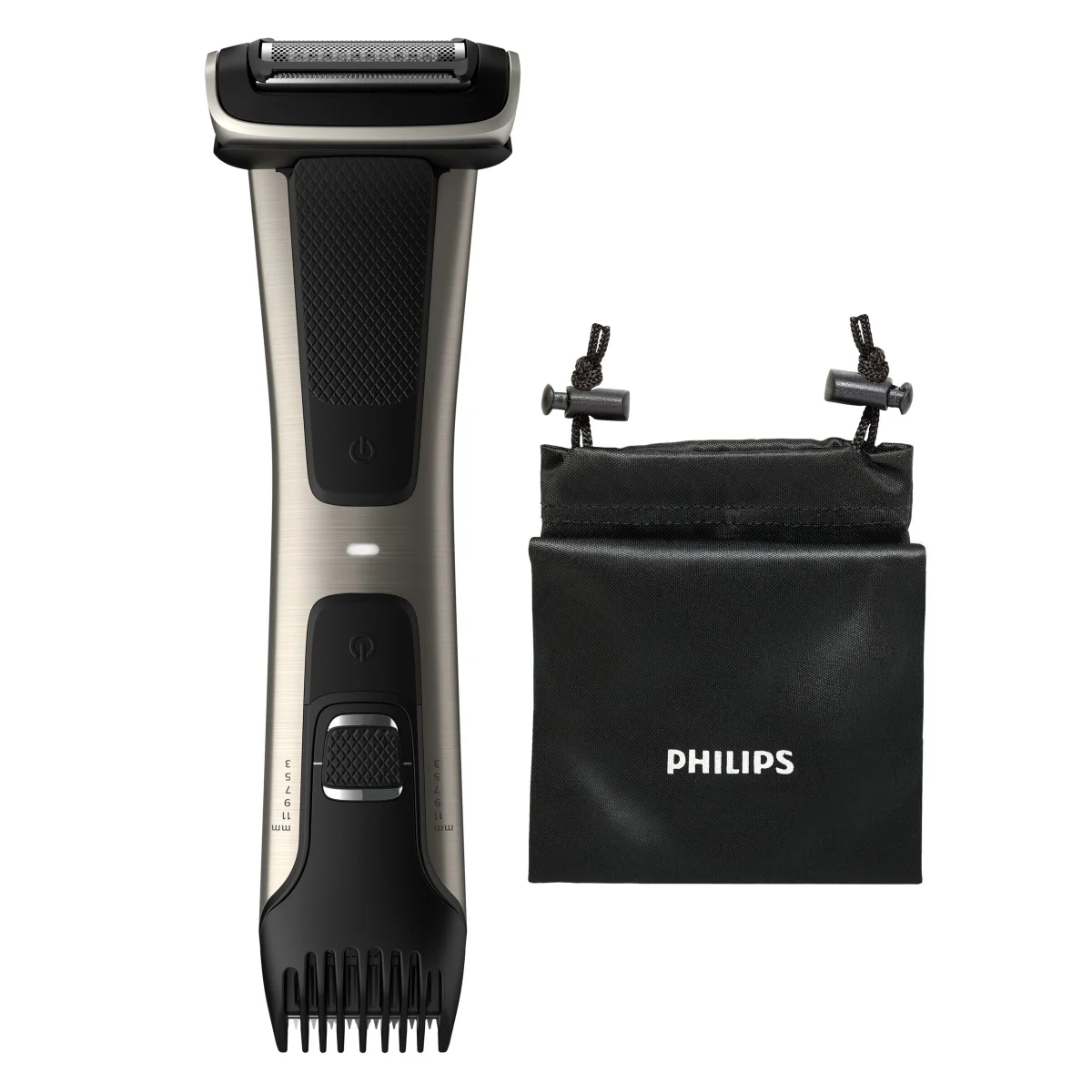 Braun BodyGroomer MGK7421 rasoio elettrico / regolabarba / tagliabasette Blu