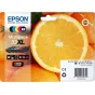 Cartuccia inchiostro Epson Oranges Multipack 5-colours 33XL Claria Premium Ink [C13T33574011]