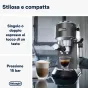 Macchina per caffè De’Longhi Dedica Style EC 685.BK Manuale espresso 1,1 L [132106140]