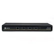 Vertiv Cybex SC 840DP switch per keyboard-video-mouse [kvm] Nero (4PORT SINGLE-HEAD SECURE - KVM DP IN/DP) [SC840DP-202]