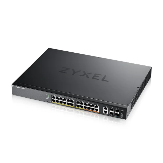 Switch di rete Zyxel XGS2220-30HP Gestito L3 Gigabit Ethernet (10/100/1000) Supporto Power over (PoE) Nero [XGS2220-30HP-EU0101F]