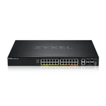 Switch di rete Zyxel XGS2220-30HP Gestito L3 Gigabit Ethernet (10/100/1000) Supporto Power over (PoE) Nero [XGS2220-30HP-EU0101F]