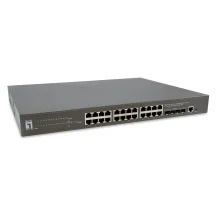 LevelOne GTP-2871 network switch Managed L3 Gigabit Ethernet (10/100/1000) Power over Ethernet (PoE) Grey