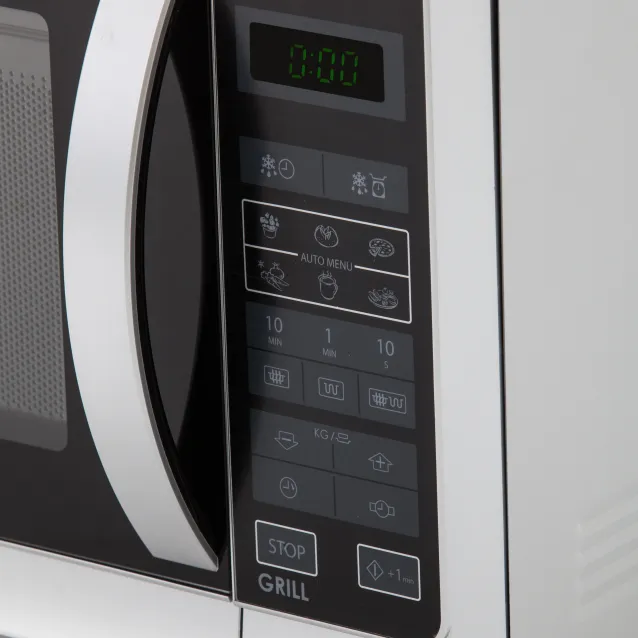Forno a microonde Sharp Home Appliances R-642INW Superficie piana Microonde combinato 20 L 800 W Nero [R642INW]
