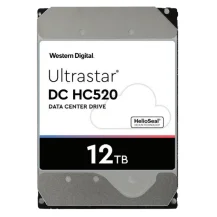 Western Digital Ultrastar DC HC520 12TB disco rigido interno 7200 Giri/min 256 MB 3.5