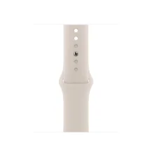 Apple MT2U3ZM/A accessorio indossabile intelligente Band Bianco Fluoroelastomero (41MM STARLIGHT SPORT BAND - S/M ) [MT2U3ZM/A]