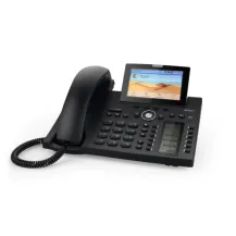 Snom D385 telefono IP Nero 12 linee TFT [4340]