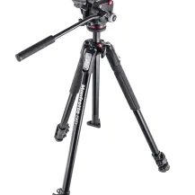 Manfrotto MK190X3-2W treppiede Fotocamere digitali/film 3 gamba/gambe Nero [MK190X3-2W]