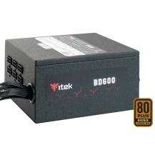 itek BD600 alimentatore per computer 600 W 24-pin ATX Nero [ITPSEBD600]