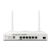 Draytek Vigor 2866AX: Gfast Modem-Firewall router wireless Gigabit Ethernet Dual-band (2.4 GHz/5 GHz) Grigio [V2866AX-DE-AT-CH]
