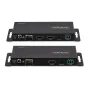 StarTech.com Kit Extender HDMI su fibra ottica LC, 4K 60Hz fino a 1km [Single Mode] o 300m [Multimode] - Estensore HDMI, HDR, HDCP, 3,5mm Audio/RS232/IR Extender, trasmettitore e ricevitore (4K Over Fiber Kit) [ST121HD20FXA2]