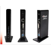 CLUB3D USB Gen1 Type A Dual Display Docking Station [CSV-3242HD]