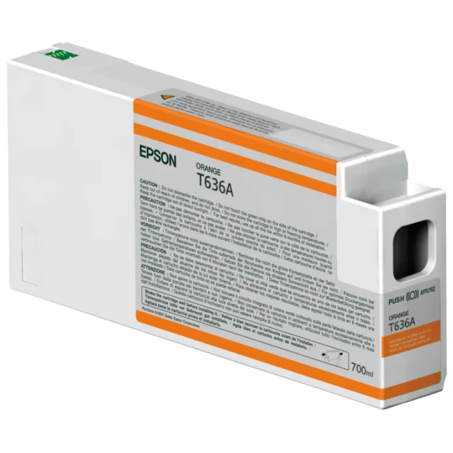 Cartuccia inchiostro Epson Tanica Arancio [C13T636A00]