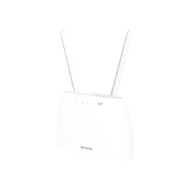 Tenda N300 router wireless Fast Ethernet Banda singola (2.4 GHz) 4G Bianco [4G06]