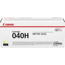 Canon 040 H cartuccia toner 1 pz Originale Giallo (CANON 040HY YELLOW TONER BP712CX LBP710CX CONTRACT) [0455C002AA]