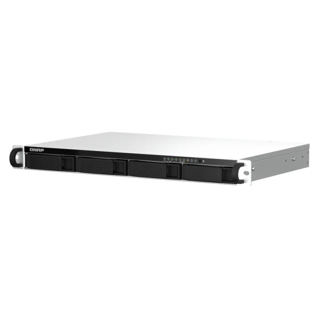 Server NAS QNAP TS-464U Rack (1U) Collegamento ethernet LAN Nero N5095 [TS-464U-8G]