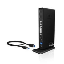 ICY BOX IB-DK2241AC Cablato USB 3.2 Gen 1 (3.1 1) Type-A Nero [20850]
