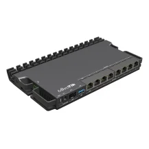 Mikrotik RB5009UPR+S+IN router cablato 2.5 Gigabit Ethernet, Ethernet Nero (MikroTik RB5009 Heavy-Duty 8 Port PoE Router - RB5009UPr+S+IN) [RB5009UPr+S+IN]