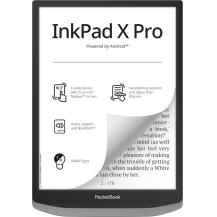 Lettore eBook PocketBook InkPad X Pro lettore e-book Touch screen 32 GB Wi-Fi Grigio [PB1040D-M-WW]
