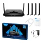 Cudy LT18 router wireless Gigabit Ethernet Dual-band (2.4 GHz/5 GHz) 4G Nero [LT18_EU]