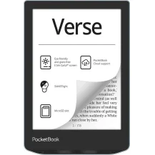 Lettore eBook PocketBook Verse lettore e-book 8 GB Wi-Fi Nero, Blu [PB629-2-WW]