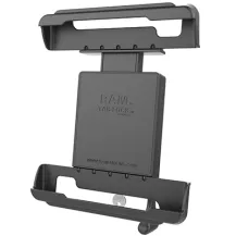 RAM Mounts RAM-HOL-TABL10U supporto per personal communication Tablet/UMPC Nero Supporto passivo (Tab-Lock for L- Tablets - Tab-Lock Tablet Holder Panasonic Toughpad FZ-A1 + More, Tablet/UMPC, Passive holder, Black Warranty: 300M) [RAM-HOL-TABL10U]