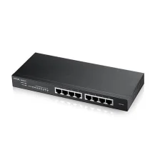 Switch di rete Zyxel GS1915-8 Gestito L2 Gigabit Ethernet [10/100/1000] Nero (GS1915-8EP 8-PORT GBE SMART - HYBRID MODE SWITCH STANDALONE OR) [GS1915-8-GB0101F]