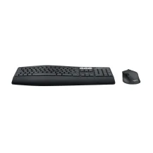 Logitech MK850 Performance tastiera Mouse incluso Universale RF senza fili + Bluetooth QWERTZ Tedesco Nero [920-008221]