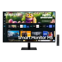 Samsung LS32CM500EU Monitor PC 81,3 cm [32] 1920 x 1080 Pixel Full HD LED Nero (LS32CM500EUXXU 32 INCH FHD Smart Speakers Remote) [LS32CM500EUXXU]