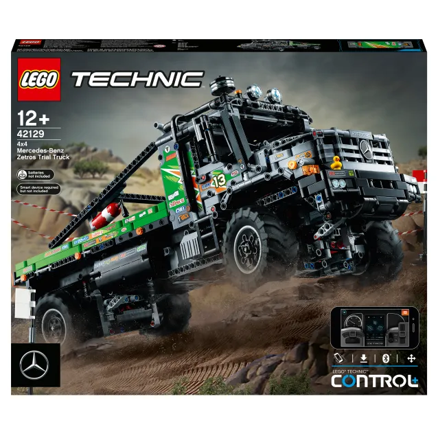 SCOPRI LE OFFERTE ONLINE SU LEGO Technic Camion fuoristrada 4x4  Mercedes-Benz Zetros controllato da app [42129]