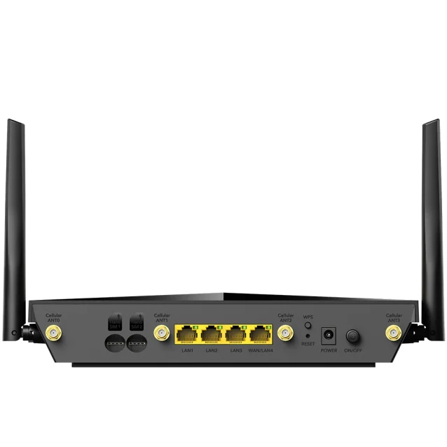 Cudy P5 router wireless Gigabit Ethernet Dual-band (2.4 GHz/5 GHz) 5G Nero [P5_EU]