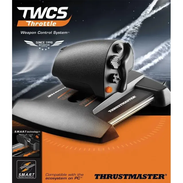 Thrustmaster TWCS Throttle Nero USB Joystick Analogico PC [2960754]