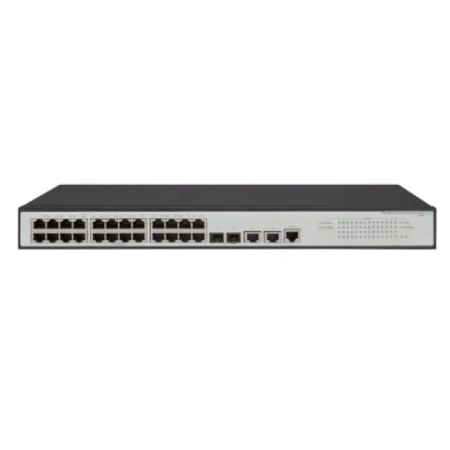 Switch di rete Hewlett Packard Enterprise OfficeConnect 1950 24G 2SFP+ 2XGT Gestito L3 Gigabit Ethernet (10/100/1000) 1U Grigio [JG960A#ABB]