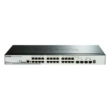 D-Link DGS-1510-28P switch di rete Gestito L3 Gigabit Ethernet (10/100/1000) Supporto Power over (PoE) Nero [DGS-1510-28P/E]