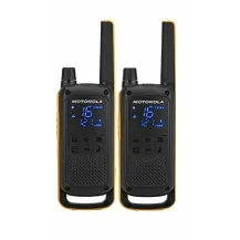 Motorola Talkabout T82 Extreme Twin Pack ricetrasmittente 16 canali Nero, Arancione [MOTO82E]